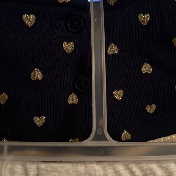 🏷 Baby Girl Carter's 2-Piece Heart Top & Legging Set NWT 6 months - Picture 6 of 6